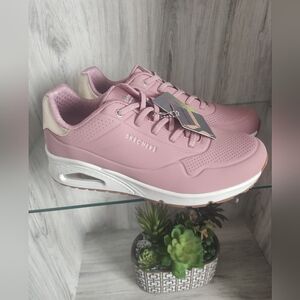 Skechers Uno Stand on Air Blush Womens Trainers Women's SZ 10 (27cm)